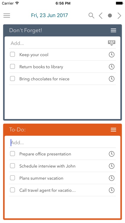 Day Plan - Pocket Edition