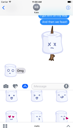 Mallo - marshmallow stickers(圖5)-速報App