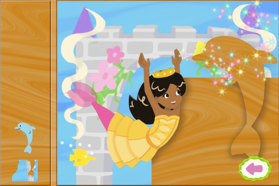 Mermaid Princess Puzzles Games screenshot 4