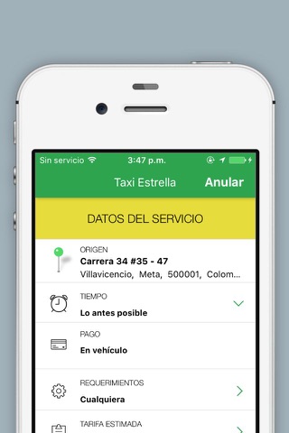 Taxi Estrella screenshot 3