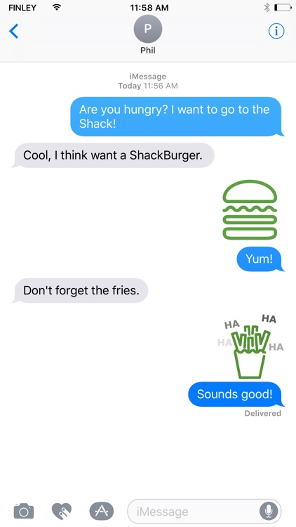 Shake Shack Stickers