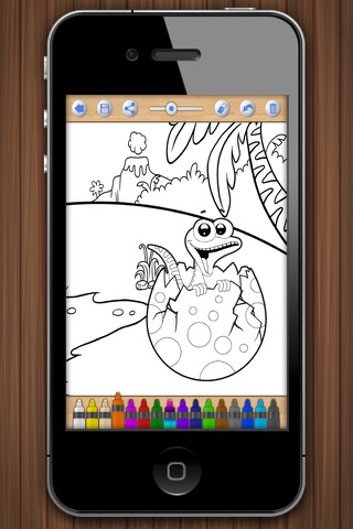 Dinosaurs to paint – magical coloring book - PRO screenshot 3