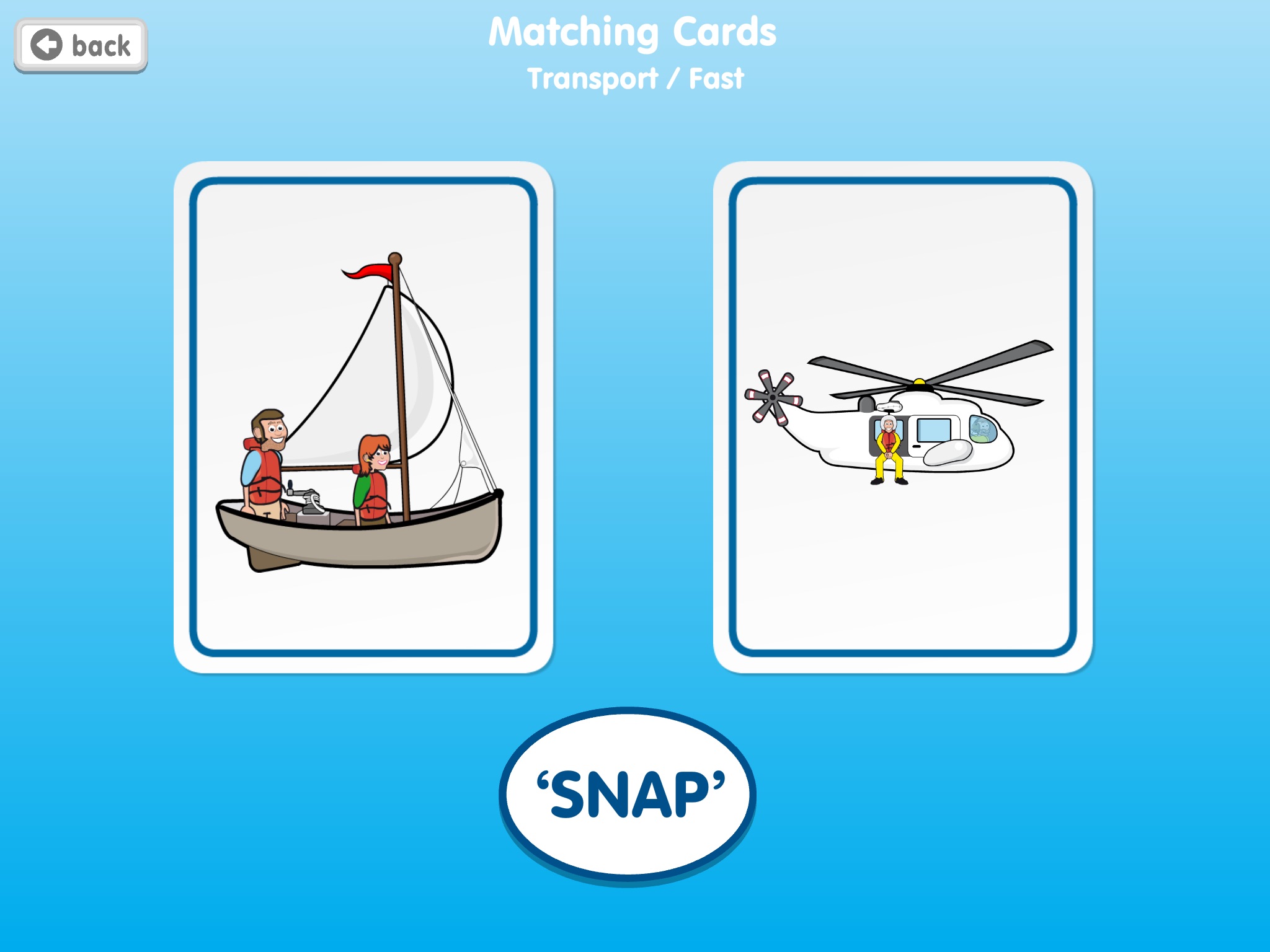 Matching Cards - Snap screenshot 4