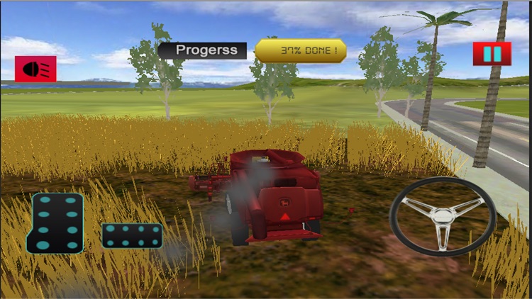 Tractor Driver 3D : Offroad Sim screenshot-3