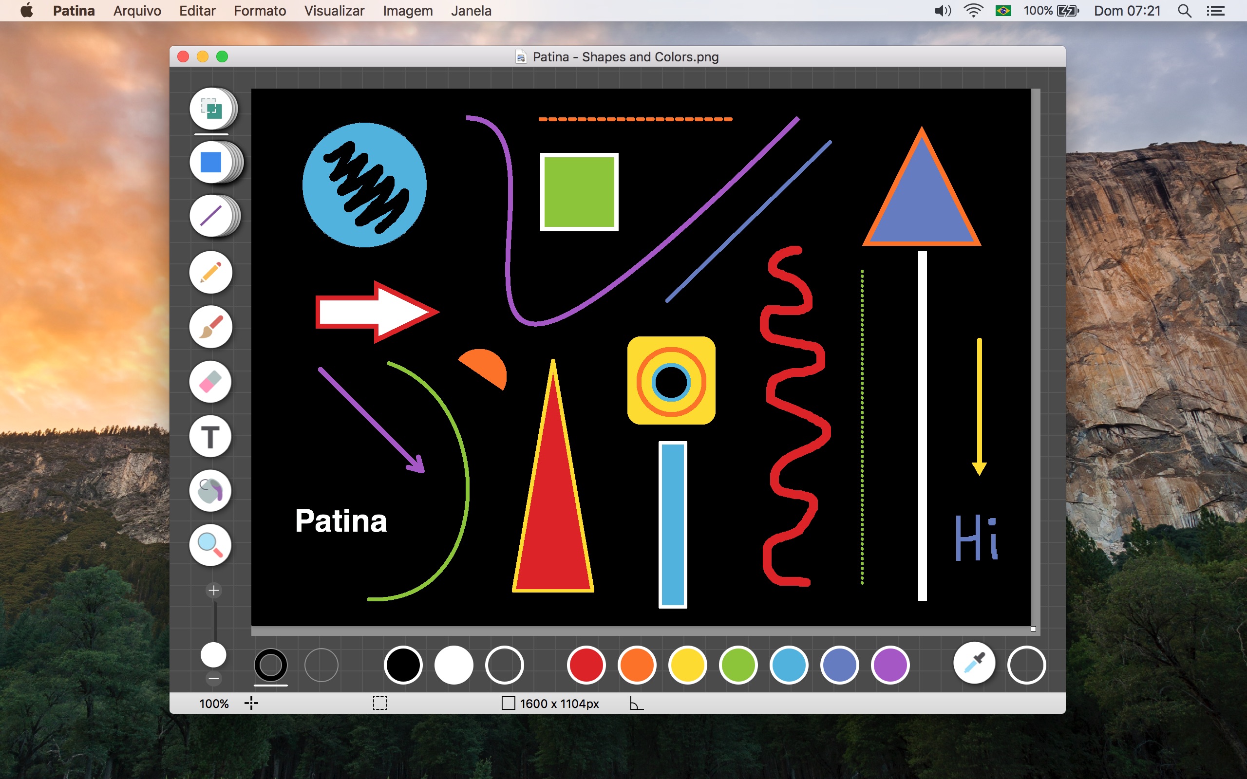 Screenshot do app Patina