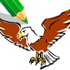 Big Animal Coloring Book Eagles Games Education