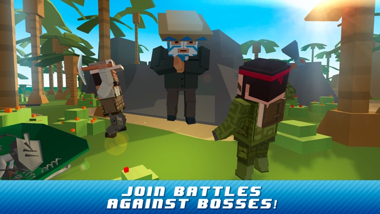 Pixel Island Survival Simulator 3D Online screenshot-3