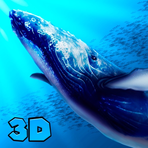 Blue Whale Undewater Survival Simulator 3D