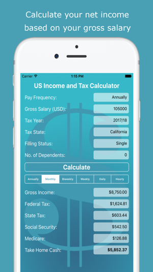 USA Income Tax Calculator(圖1)-速報App