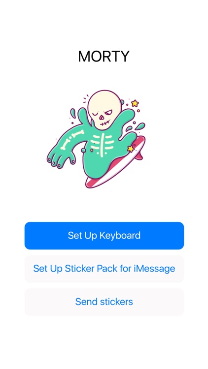 Morty – Stickers & Emoji screenshot-4