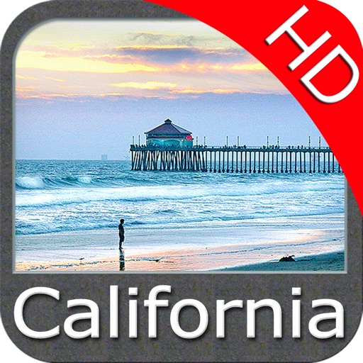 Marine : California HD GPS Map Navigator