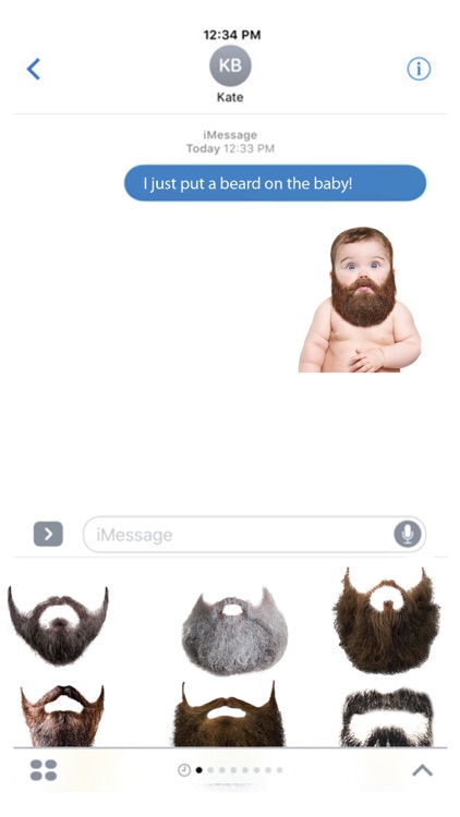BeardMoji Stickers