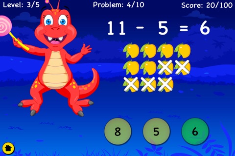 Subtraction For Kids -  Basic Math (Full Version) screenshot 3