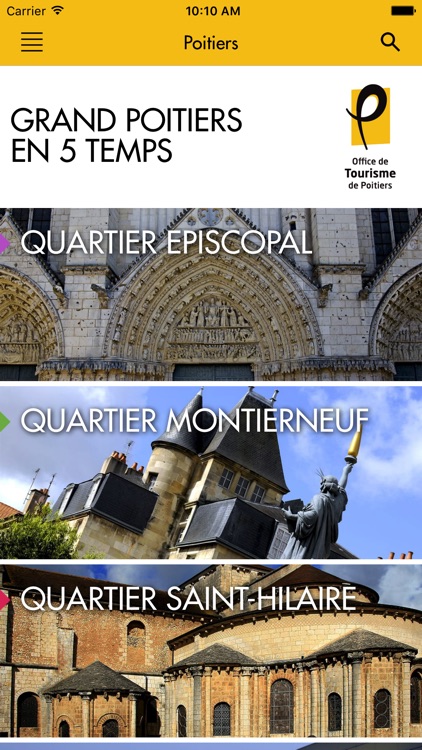 Guide audio de Poitiers