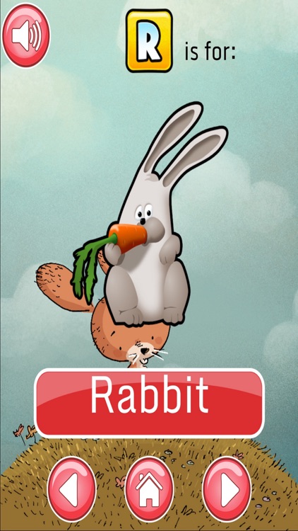Rabbit Spring Alphabet For Kids
