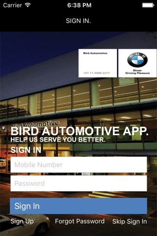 BMW Bird Automotive screenshot 2
