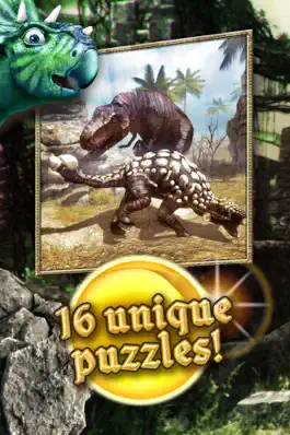 Game screenshot Dinosaurs walking with fun 3D puzzle game in HD mod apk