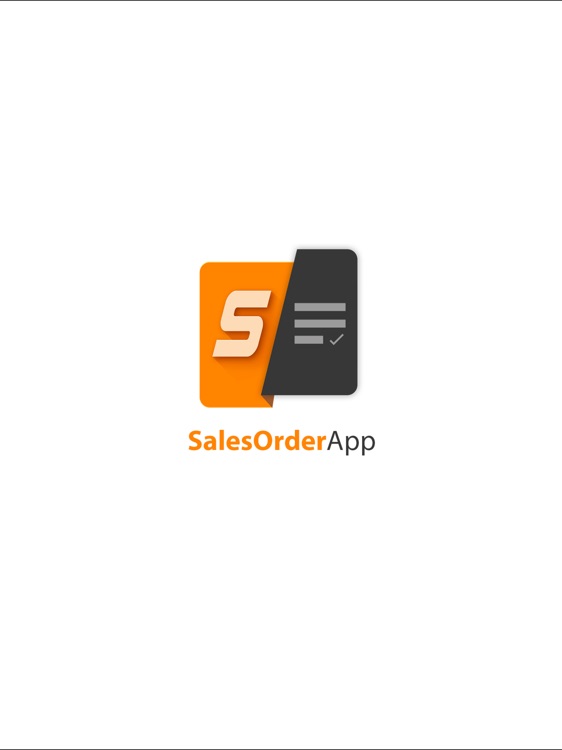 SalesOrderApp for iPad