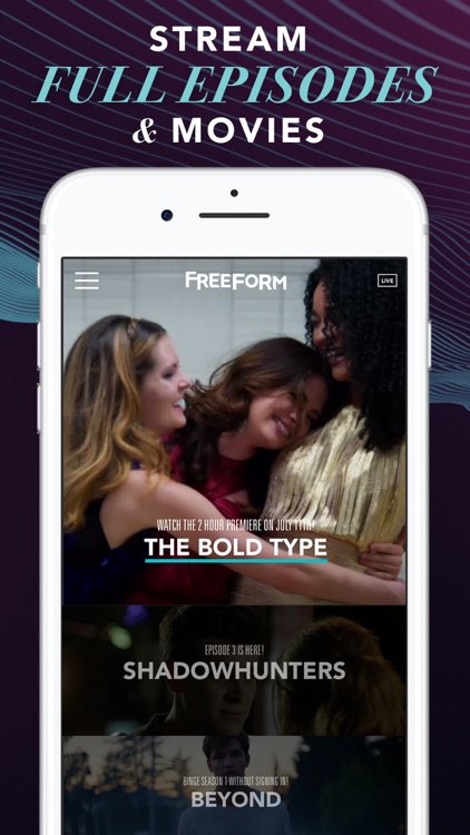 Freeform – watch live TV & stream full episodes