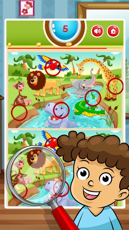 Find the Difference - Image Cute Cartoons screenshot-3