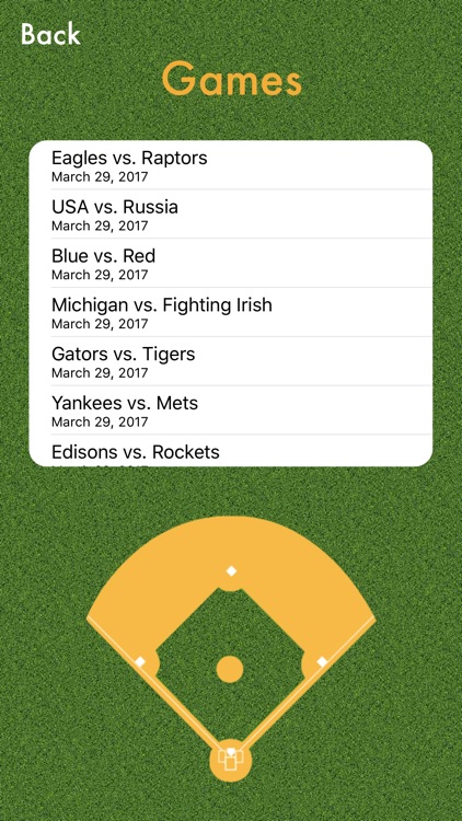 PenScore : Baseball Scorecard / Scorekeeping screenshot-3