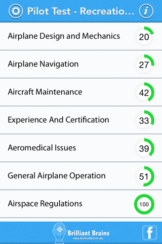 Pilot Test-Recreational Pilot Airplane (RPA) Lite screenshot 2