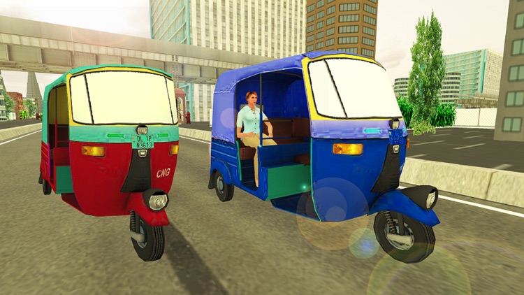 Modern Rickshaw-City Passenger Pick And Drop