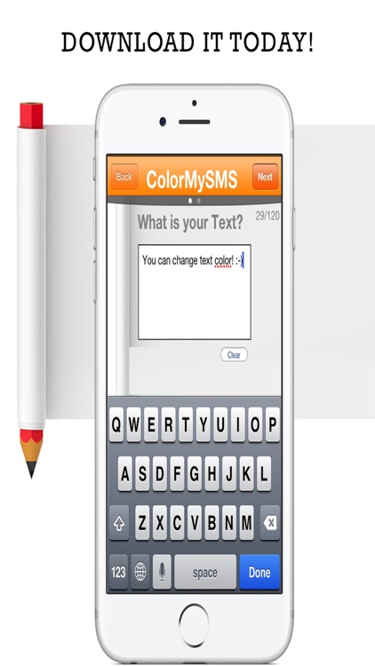 Color My Text - Send & Create Color SMS Messages screenshot-3