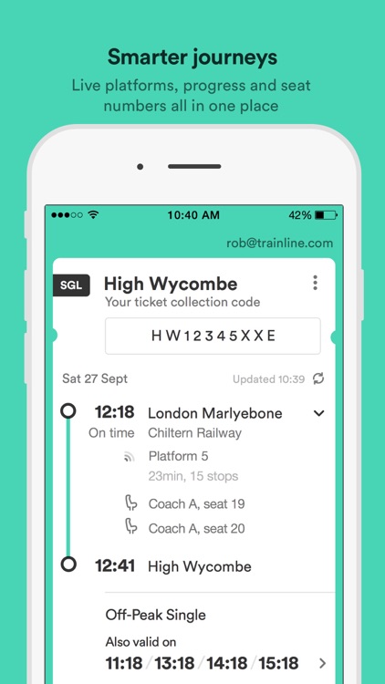 Trainline UK screenshot-4
