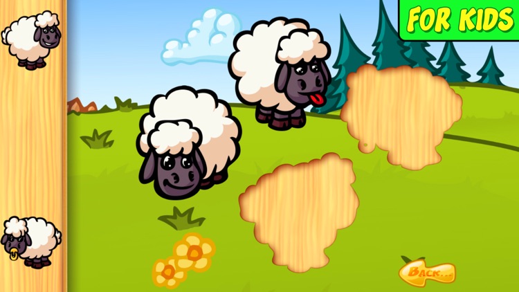 Animal Baby - Shape Puzzle for kids & toddlers screenshot-3