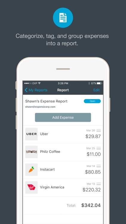Expensify - Expense Reports & Receipt Tracking