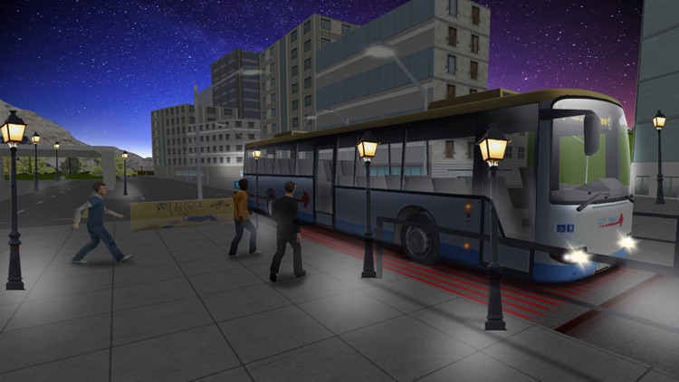 Real Urban Passenger Bus Driving 2017 screenshot-4