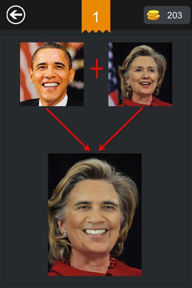 Mixed-Face Quiz screenshot 3