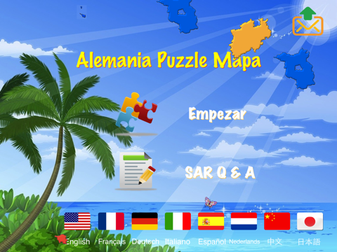 Germany Puzzle Map screenshot 3