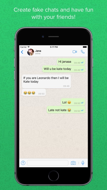 Fake Chat for WhatsApp - WhatsJoke