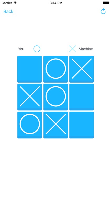 لَعبة اكس او - tic tac toe