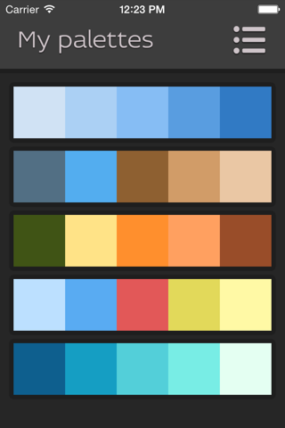 Pictoria - Color Palettes screenshot 3