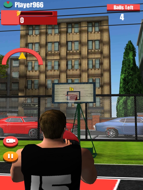 Street basketball-basketball shooting games screenshot 3