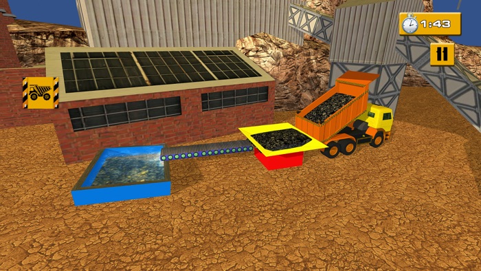 Coal Digger Crane Crew Simulator