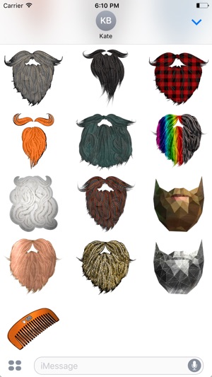 BeardChacho Beard Stickers(圖4)-速報App