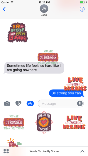 Words To Live By - Sticker Pack(圖2)-速報App