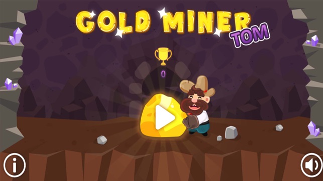 Classic Miner Tom - a Gold Puzzle Game(圖1)-速報App