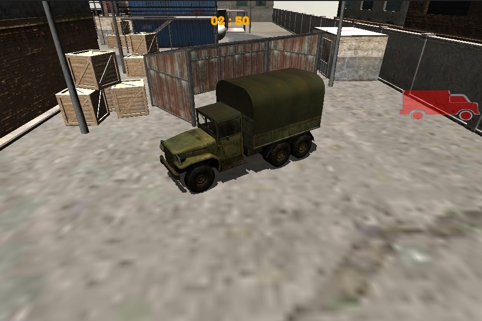 truck parking 3D car simulator game screenshot 4