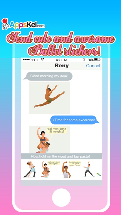 Balletmoji – Ballet Emoji Pro screenshot 4