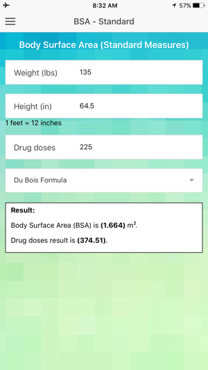 Body Calculator - BMI, BSA, Ideal Body Weight(圖3)-速報App