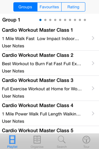 Cardio Workout Master Class screenshot 2