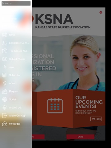 Kansas State Nurses Assoc. screenshot 2