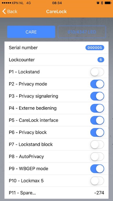 Brondool CareLock screenshot 2