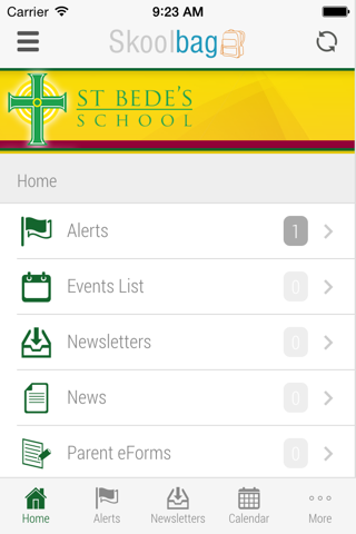 St Bede's Balwyn North - Skoolbag screenshot 2