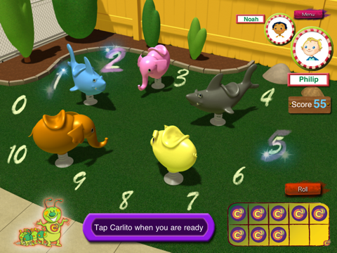 Carlito C. Caterpillar's MathHouse games screenshot 2